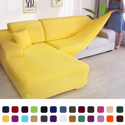 Solid Corner Sofa Covers