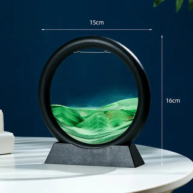 Rotating Moving Sand Art