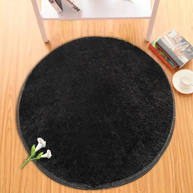 New Warm Thick Round Rug Carpets