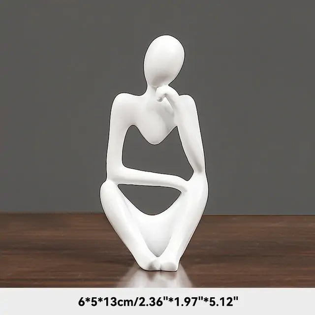 The Thinker Abstract Figurine Home Decor