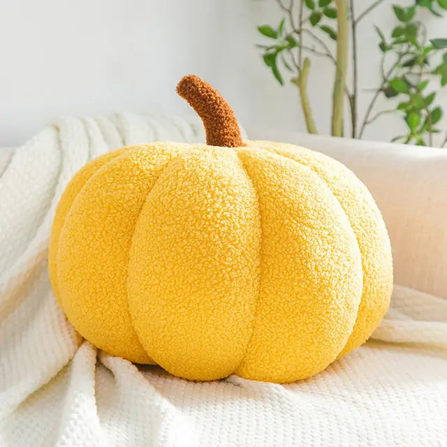 Comforting Stuffed Pumpkin Pillow