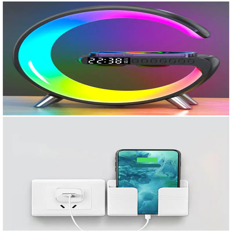 New Intelligent G Shaped LED Lamp  Atmosphere App Control For Bedroom Home Decor