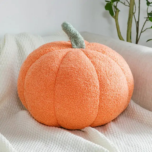 Comforting Stuffed Pumpkin Pillow