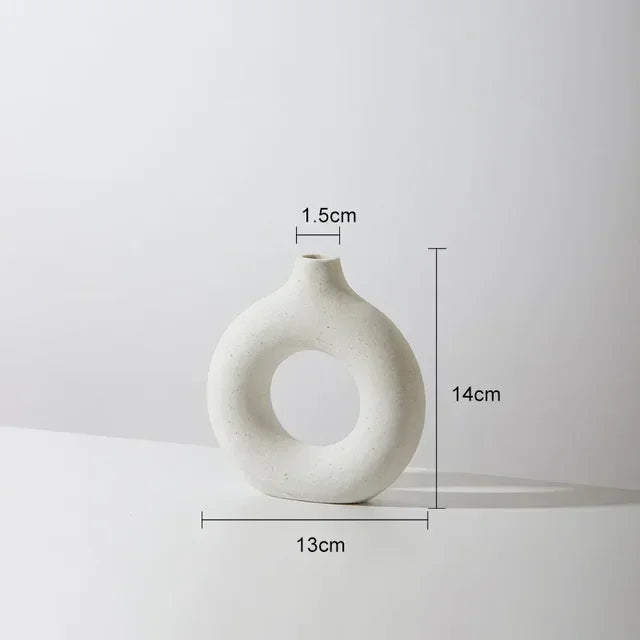 Ceramic Interlock Vase