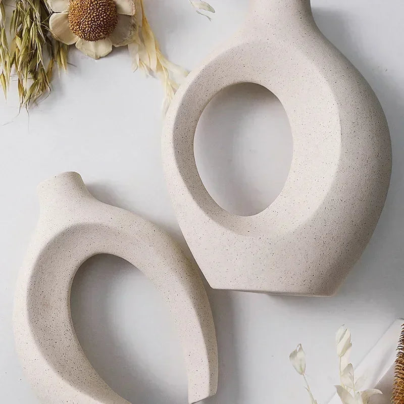 Ceramic Interlock Vase