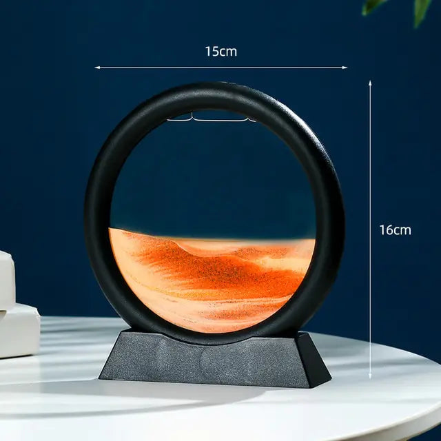 Rotating Moving Sand Art