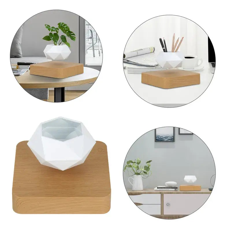 Levitating Potted Plant Home Desk Decor