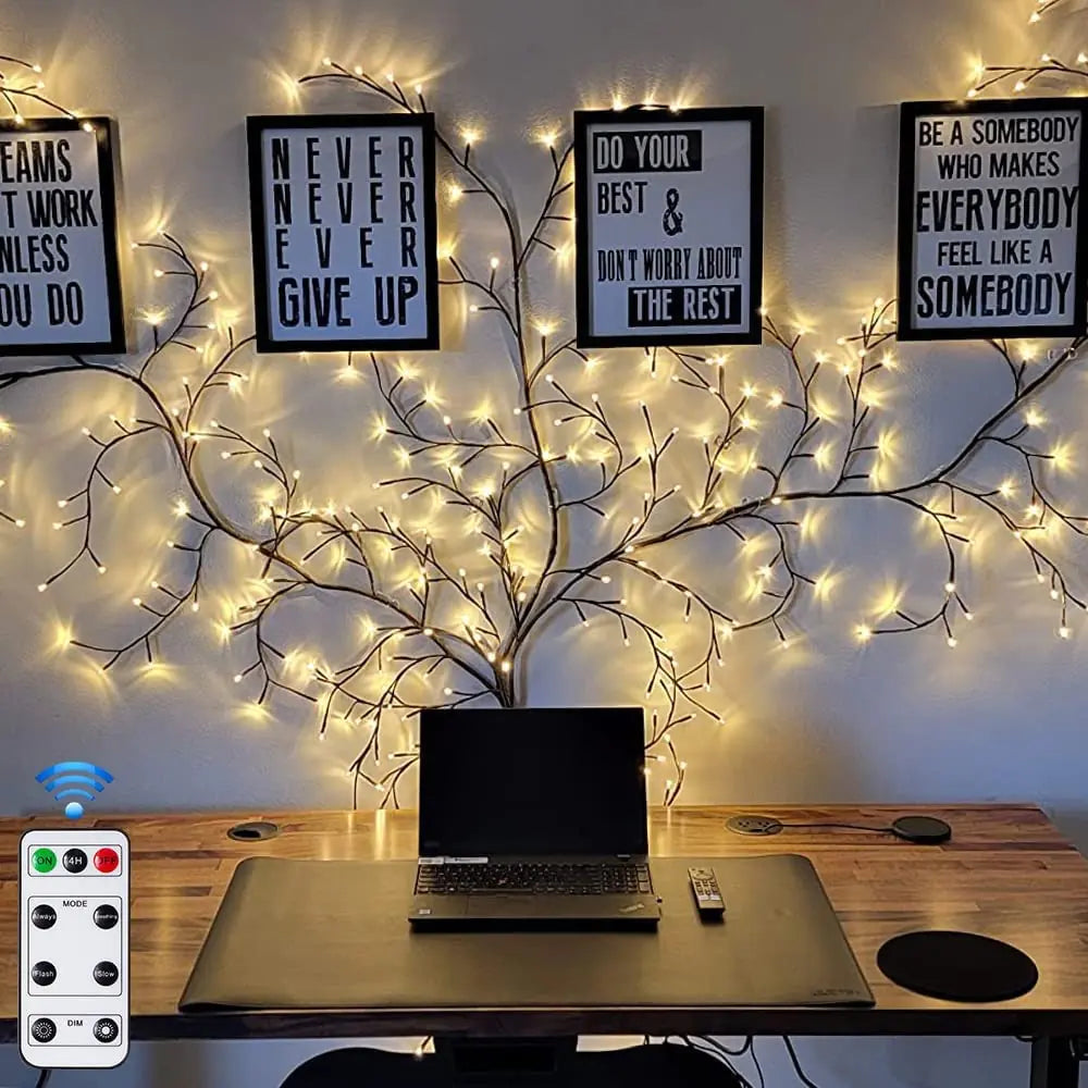 LED Lighted Vine Tree