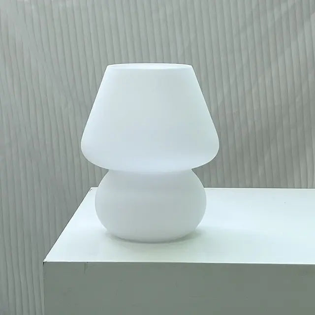 Glass Translucent Bedside Lamp